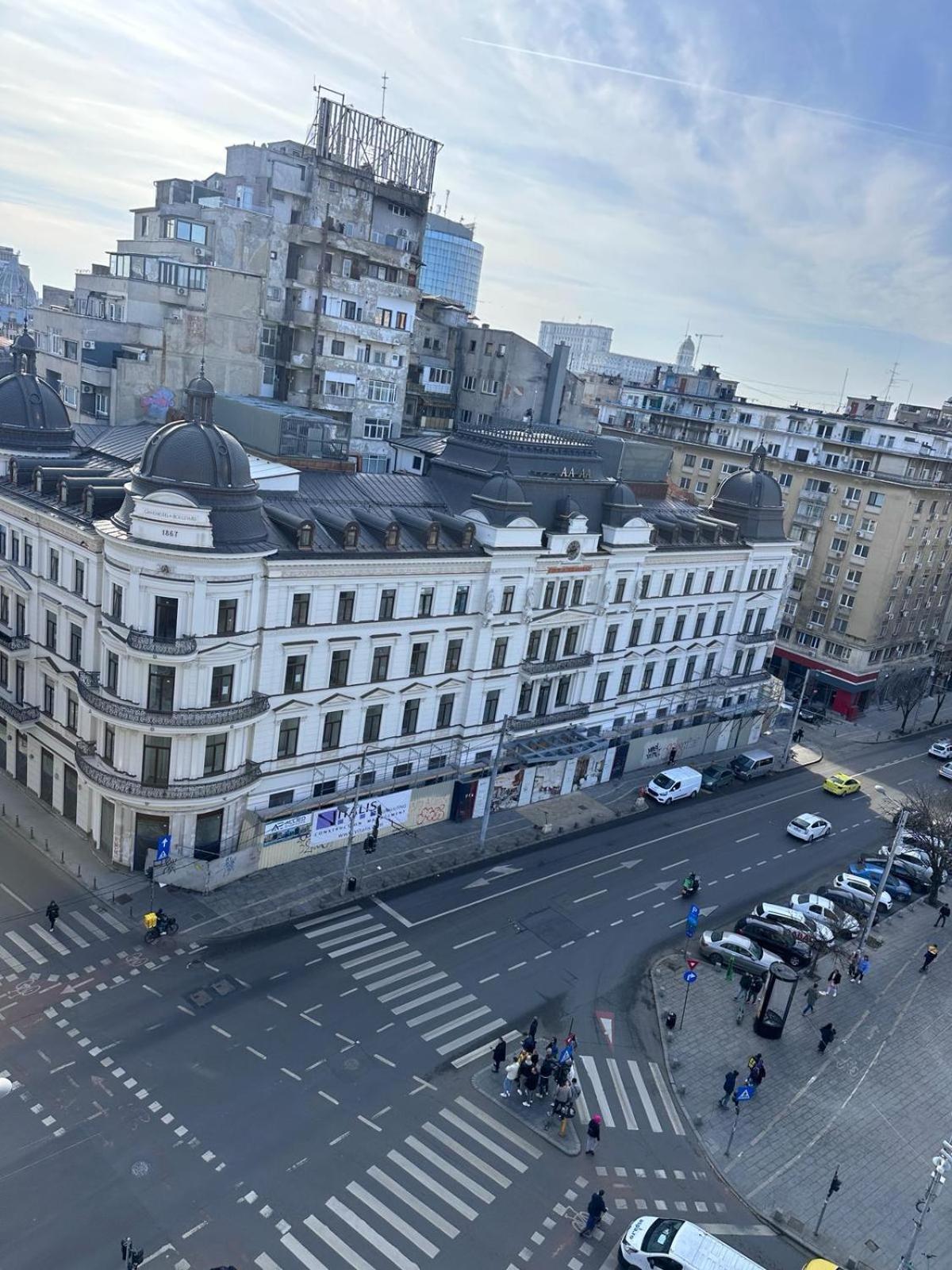 Downtown Studio Calea Victoriei Ultracentral Букурещ Екстериор снимка